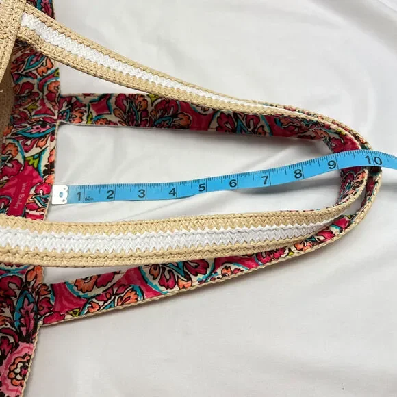 Vera Bradley Tan and Pink Starfish Beach Bag - Picture 11 of 11